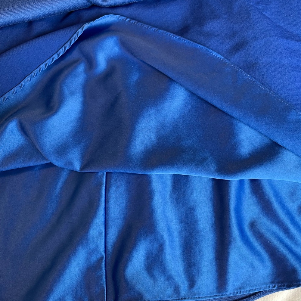 Blue MBN satin lined dress Aline